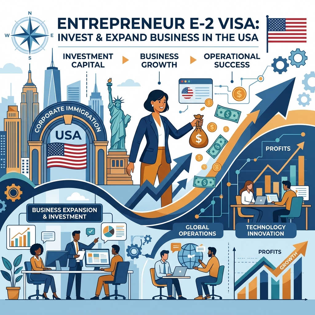 E-2 Investor Visa: Expanding your Business to the US in 2026